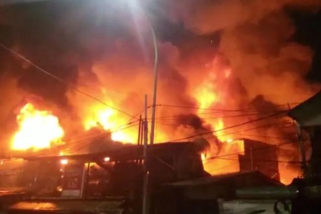 Ini Penyebab Kebakaran di Pasar Gembrong Jakarta Timur
