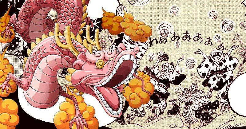 Wujud naga Momonosuke kecil. (Berbagai sumber).
