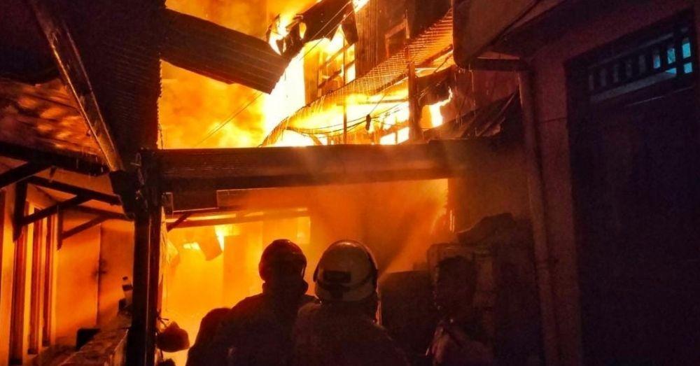 1.500 Warga Terdampak Kebakaran di Pasar Gembrong Jaktim