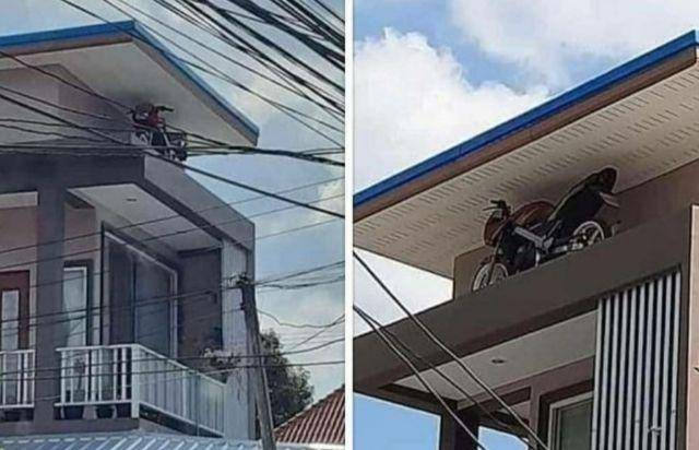 cara kocak amankan barang (instagram.com/humorsantuy)