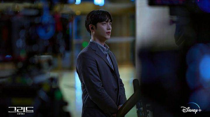 potret di balik layar drama Grid (instagram.com/disneypluskr)