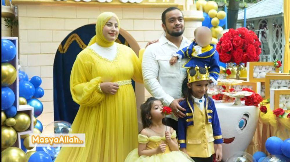 Momen perayaan ulang tahun anak Tasyi Athasyia. (YouTube/Tasyi Athasyia)