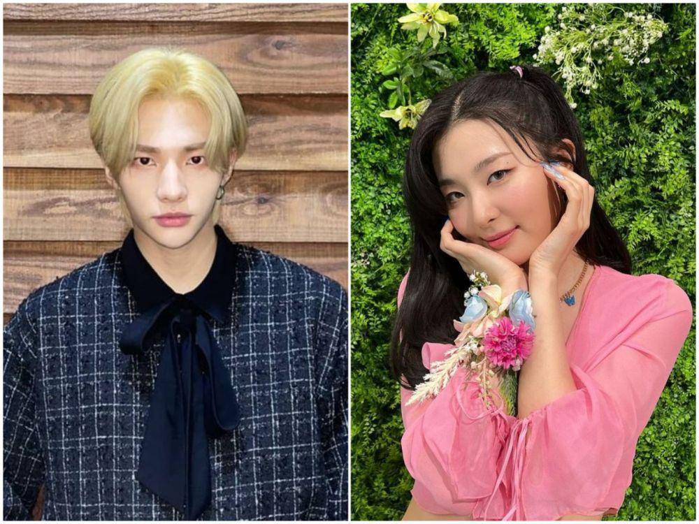 kolase potret Hyunjin Stray Kids dan Seulgi Red Velvet (instagram.com/realstraykids | instagram.com/hi_sseulgi)