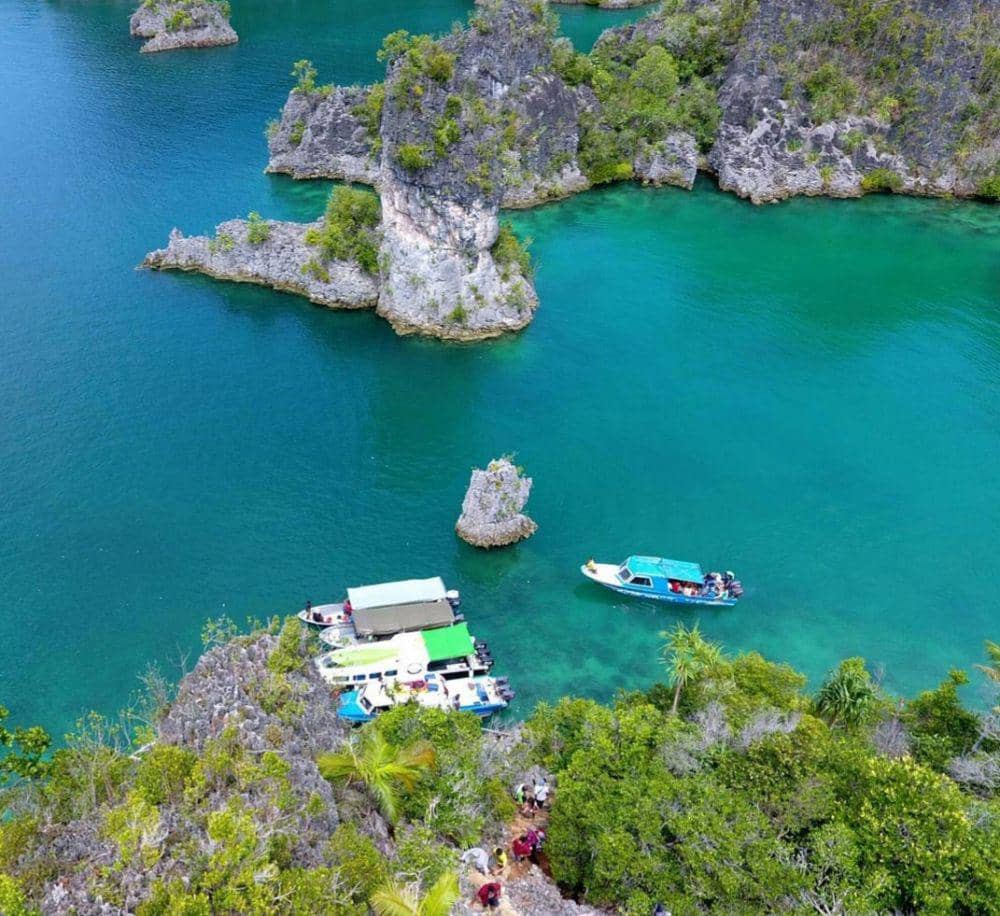 Pesona Telaga Bintang-Raja Ampat (instagram.com/shantie_syifa)