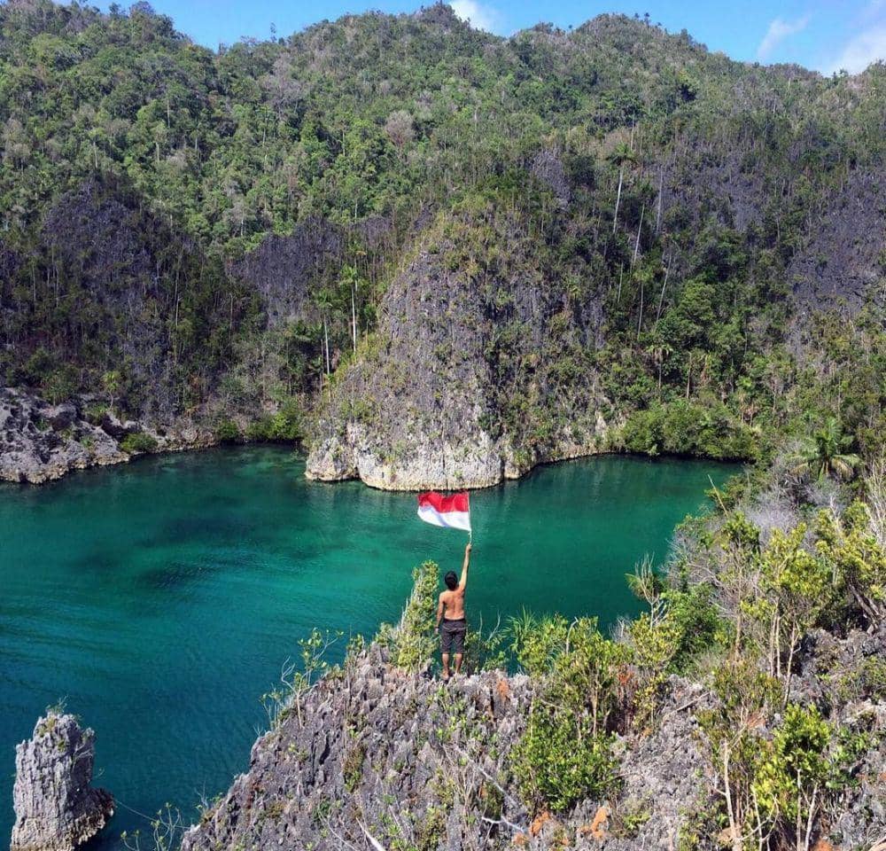 Pesona Telaga Bintang-Raja Ampat (instagram.com/andriawan)