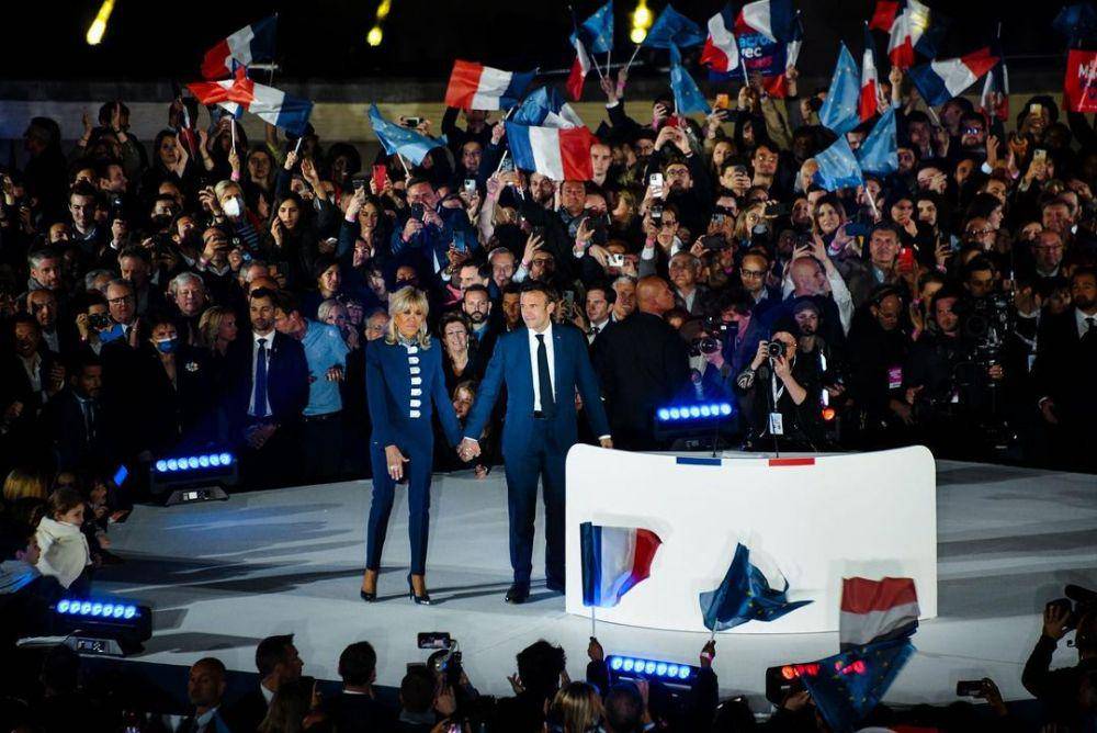 Kemenangan Emmanuel Macron dalam pemilihan presiden Prancis 2022. (Instagram.com/Emmanuel Macron)