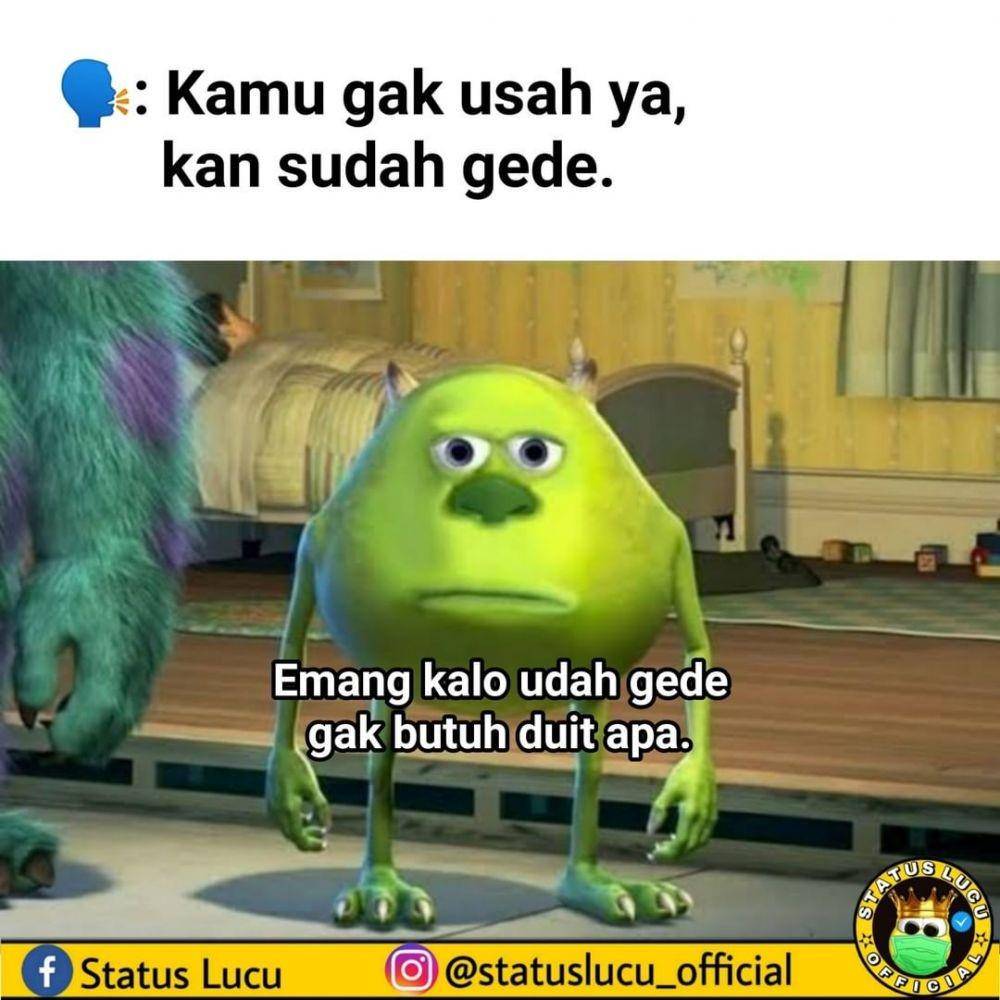 meme minta THR (instagram.com/statuslucu_official)