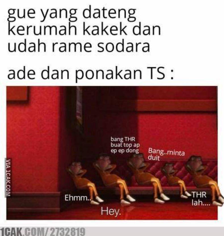 meme minta THR (1cak.com)
