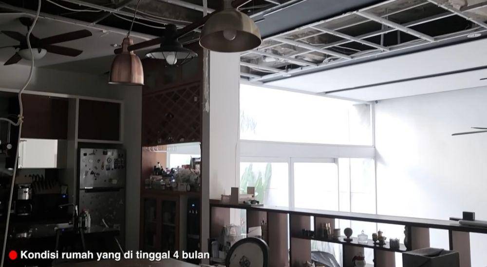 rumah Chelsea Olivia dan Glenn Alinskie ambruk (youtube.com/Alinskie Family)