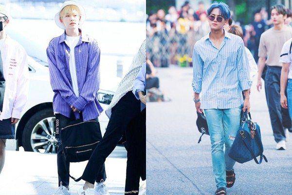 kemeja member SVT (twitter.com/TheDailyNoona)