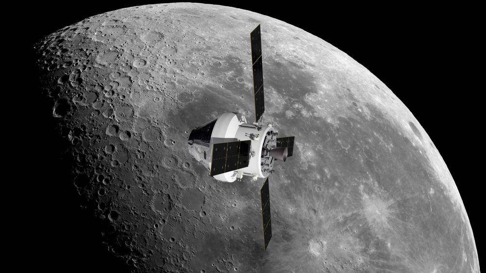 Ilustrasi misi Artemis (esa.int/NASA, ESA, ATG Medialab)