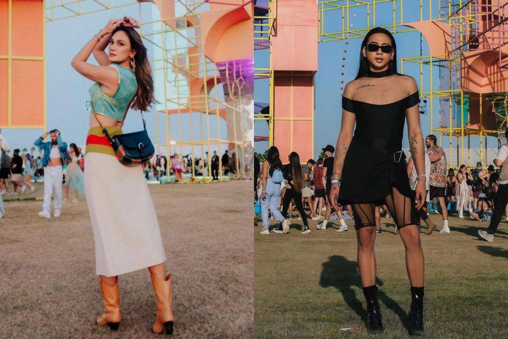 kolase potret gaya Luna Maya dan Jovi Adhiguna (instagram.com/lunamaya | instagram.com/joviadhiguna)