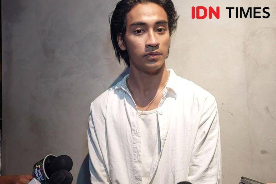 Abidzar Al Ghifari di Jakarta Pusat, pada Senin (25/04/2022) (IDN Times/Erfah Nanda)