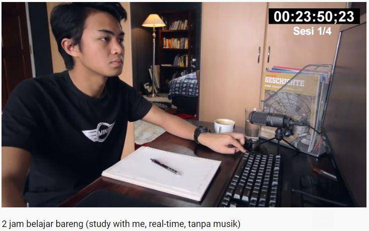 video "Study with Me" (youtube.com/Zahid Ibrahim)