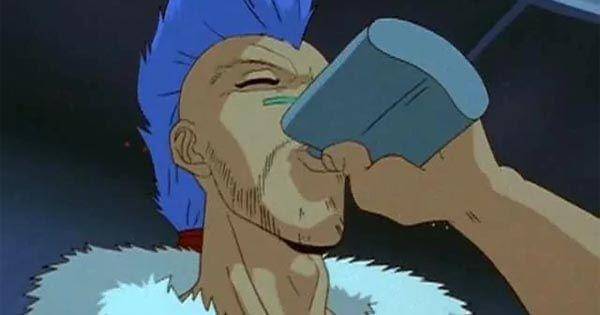 Cho minum sebelum bertarung ( Dok. Pierrot / Yu Yu Hakusho )