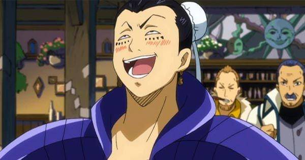 Bacchus saat mabuk ( Dok. Satelight / Fairy Tail )