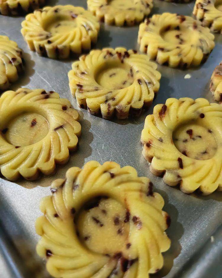 Pembuatan nutella tart cookies (instagram.com/iinhalimah81)
