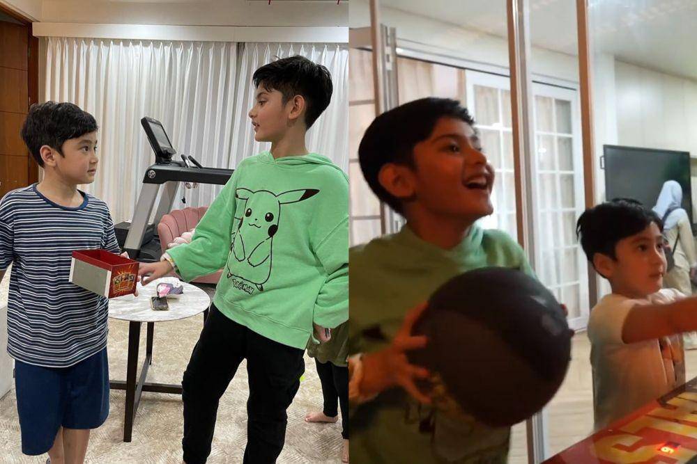 Momen Faaz dan Rafathar main bareng (youtube.com/RansEntertainment)