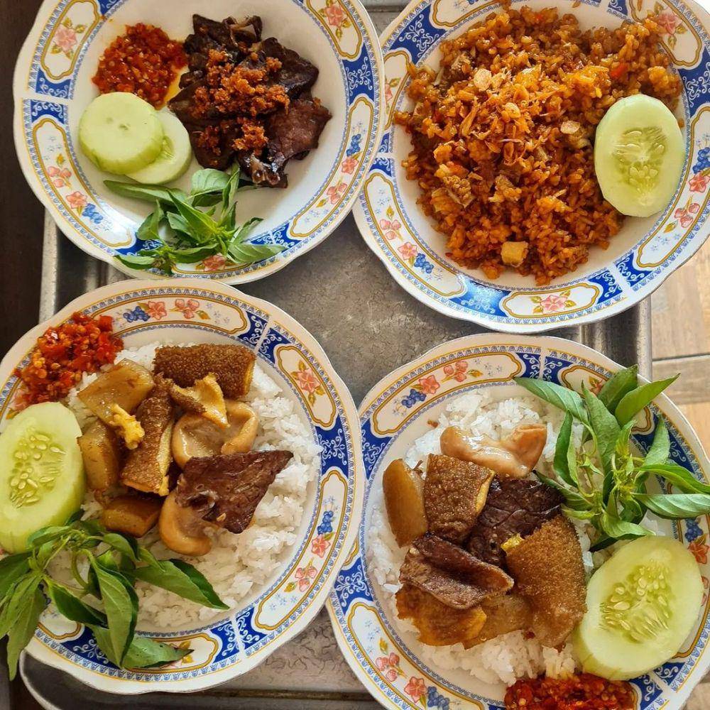 nasi babat dan nasi goreng babat di Dapoer Djodipan (instagram.com/dapoer.djodipan)