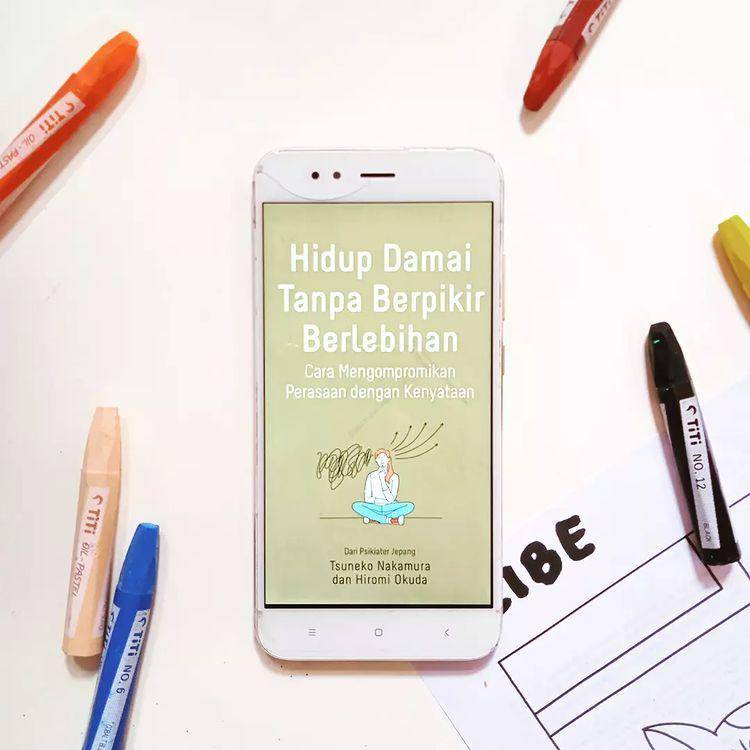 e-book Hidup Damai Tanpa Berpikir Berlebihan (dok. pribadi/viviramadyah)