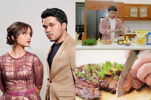 Thariq Halilintar masak (YouTube.com/Thariq Halilintar)