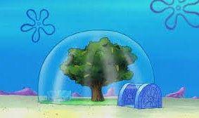 potret rumah Sandy (spongebob.fandom.com)
