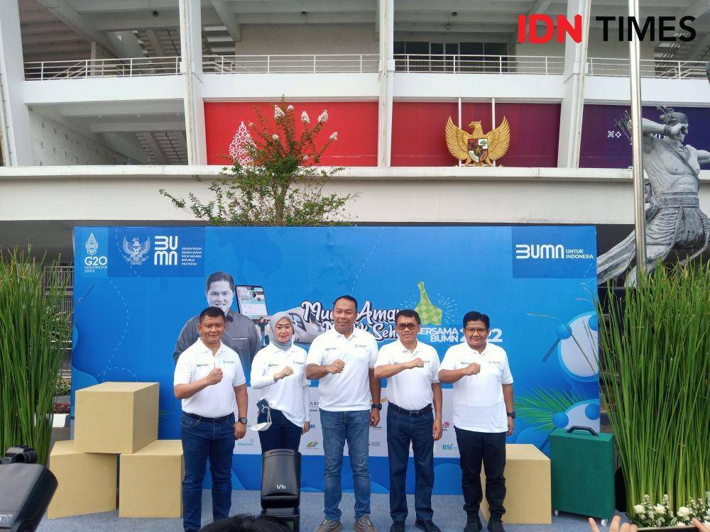 Jasa Raharja mendukung penuh program Mudik Aman Mudik Sehat Bersama BUMN 2022. (Dok. Marwan Fitranansya)