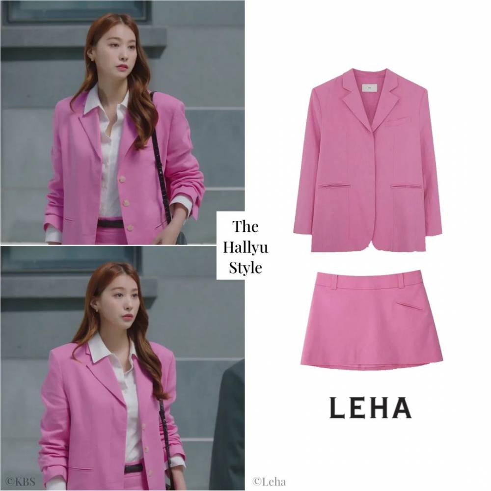 harga fashion item Yoo In Young di Crazy Love (instagram.com/thehallyustyle)