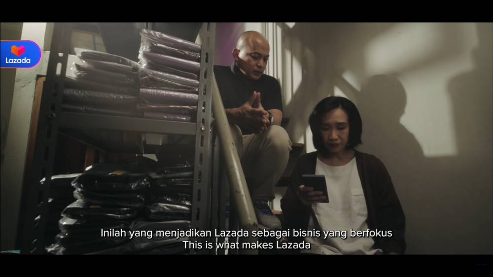 Violetta Affandi dan Fejri Muzakky (YouTube/#LazadaClub Indonesia)