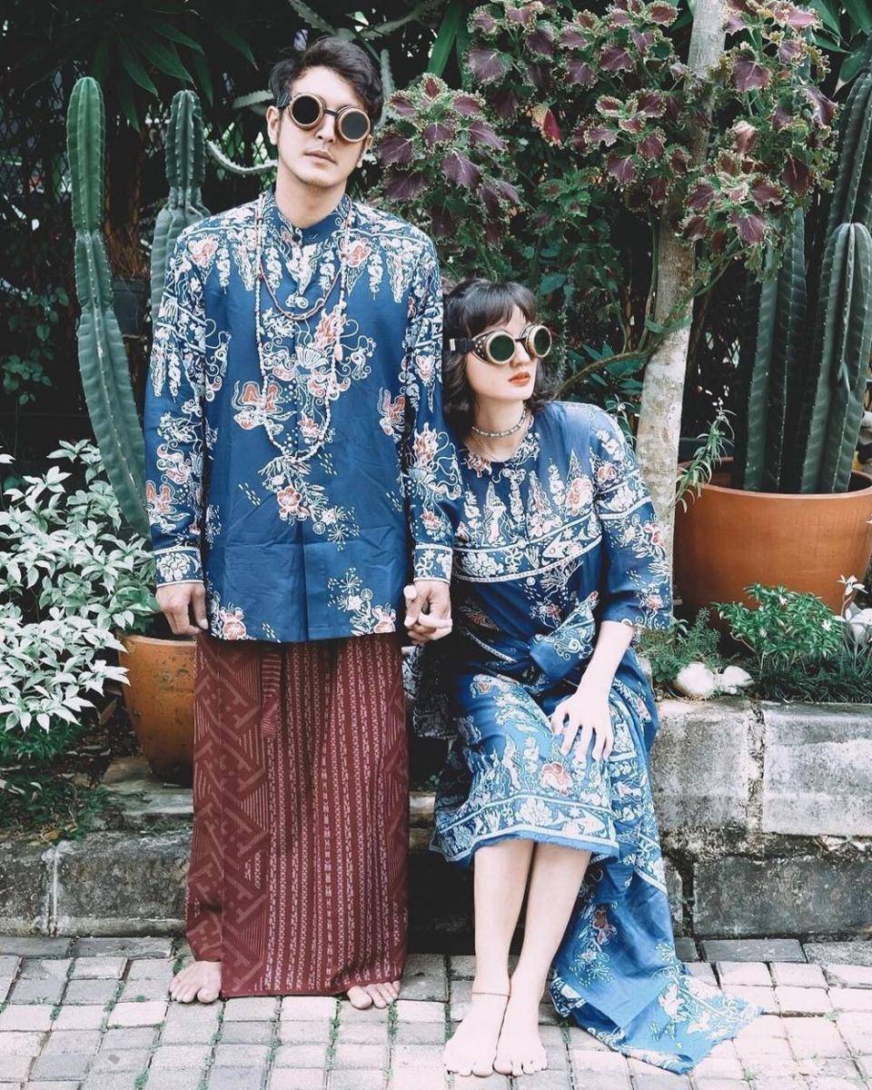 Baju Lebaran Couple (instagram.com/nadinelist)
