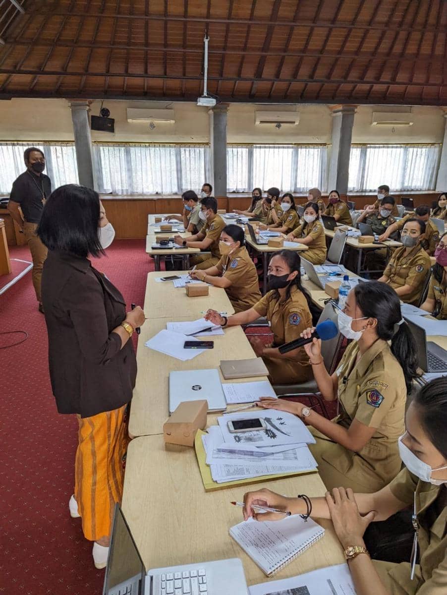 Bimbingan teknis terkait penyusunan perencanaan penganggaran responsif gender (PPRG) di Kota Denpasar. (Dok. IDN Times/istimewa)