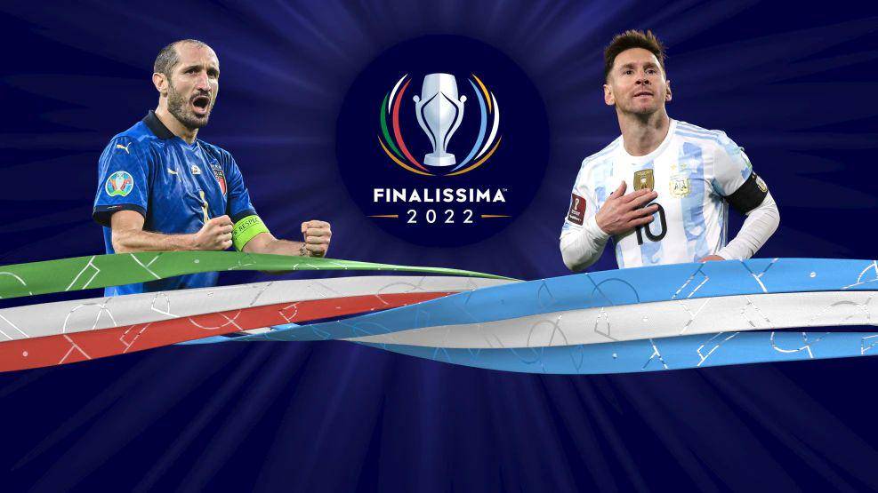 Finalissima 2022 mempertemukan Italia dan Argentina. (uefa.com)