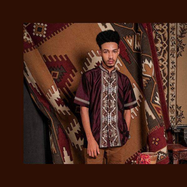 Baju koko lengan pendek Benhill (instagram.com/benhill.official)