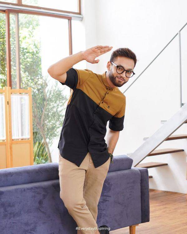 Baju koko lengan pendek Fadkhera (instagram.com/fadkheraofficial)