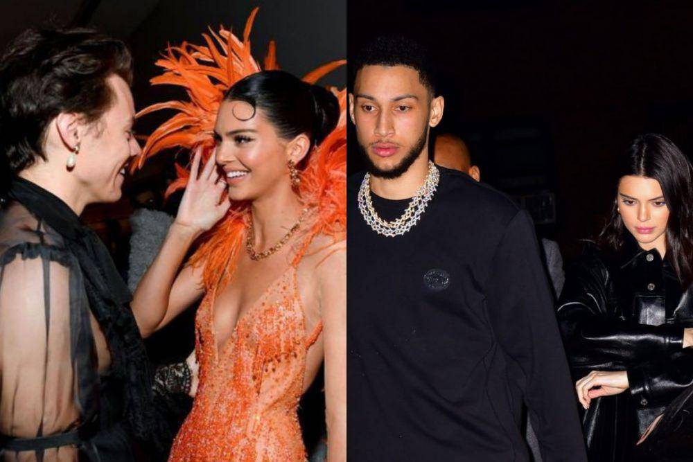 Harry Styles dan Kendall Jenner (dok. Popsugar) | Ben Simmons dan Kendall Jenner (dok. Vogue)