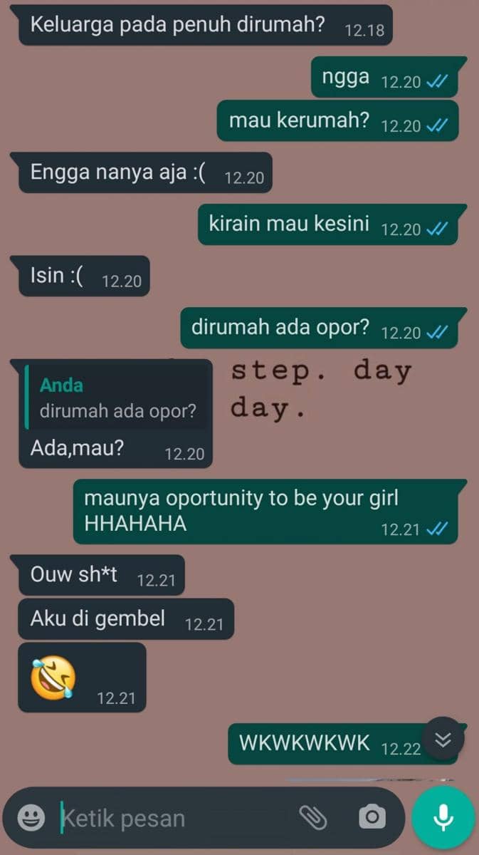 gombalan lebaran vibes ala Indonesia (twitter.com/duarrsiti)