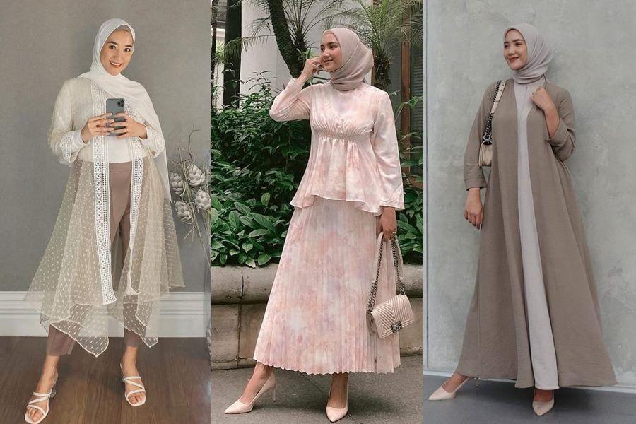 10 Referensi Gaya Lebaran ala Erica Putri, Praktis namun Berkelas
