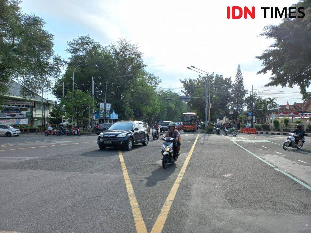 Jalan Slamet Riyadi Kota Solo. (IDN Times/Larasati Rey)
