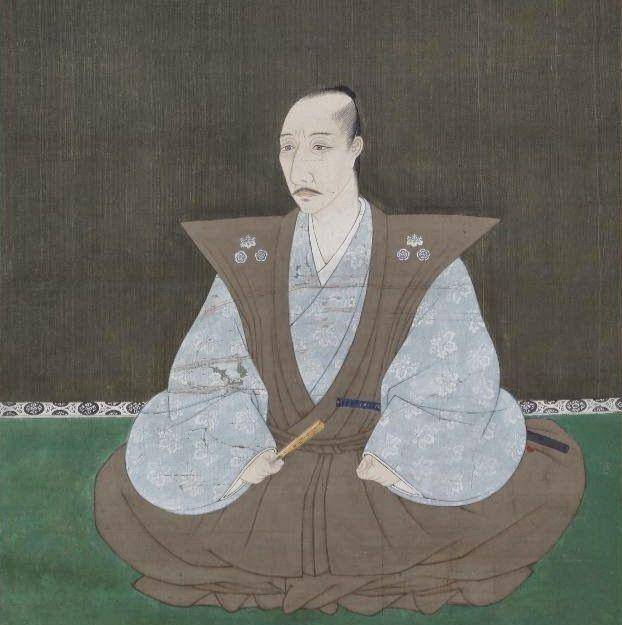 potret Oda Nobunaga, Daitokuji, Kyoto, Jepang (commons.wikimedia.org/Kanō Eitoku)