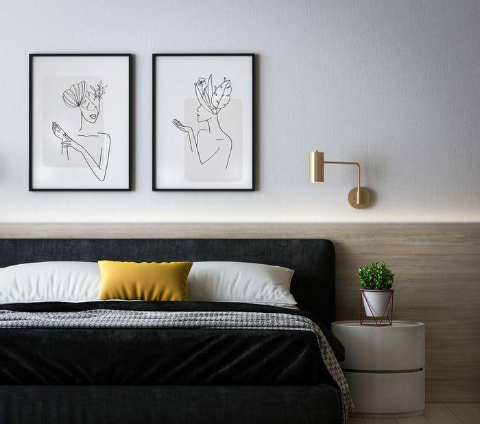 ilustrasi kamar tidur (unsplash.com/Kam Idris)