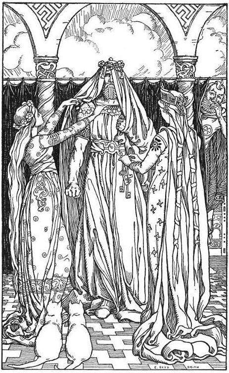 Thor menyamar jadi Freyja. (wikimedia.org)