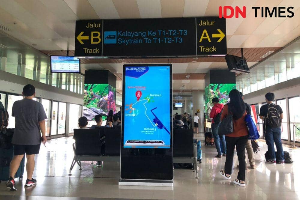Kalayang di Bandara Soekarno Hatta 