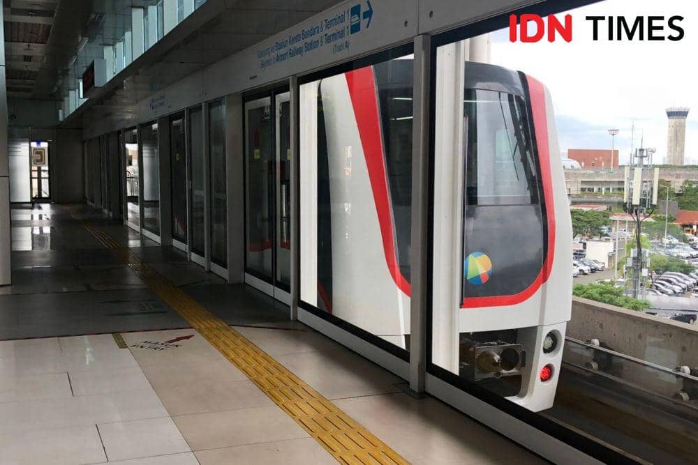 Cara Naik Skytrain di Bandara Soekarno-Hatta, Pindah Terminal Gratis