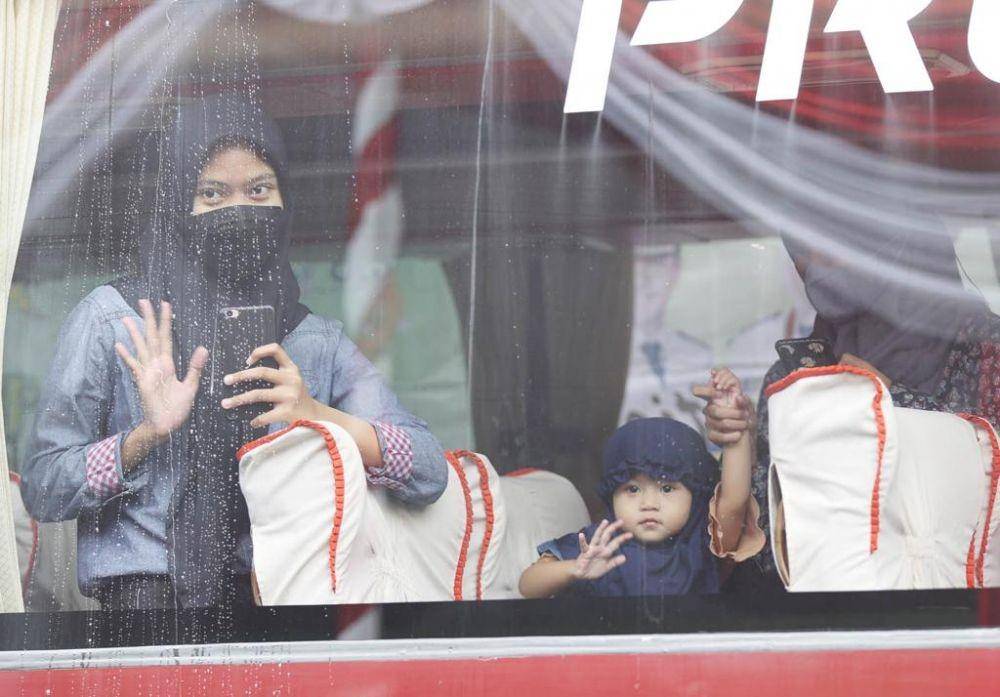 Program mudik gratis yang diberangkatkan hari ini. Dok. Humas Pemprov Jatim