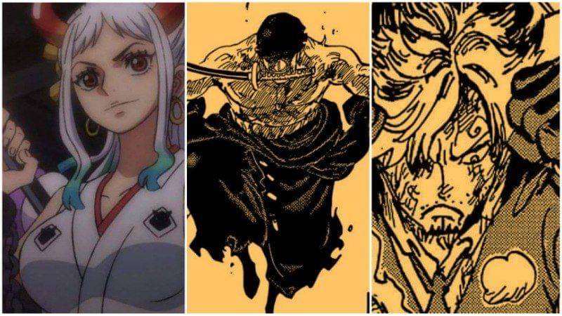 Yamato, Zoro, Sanji. (Dok. Shueisha/One Piece)