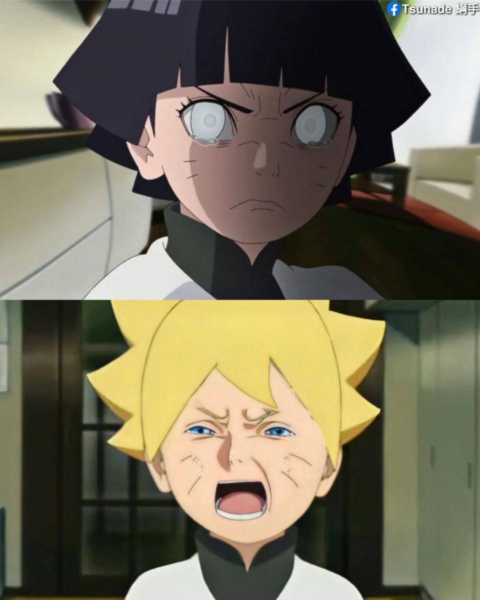 Adegan saat Boruto tak sengaja merusak boneka Himawari ( facebook.com/ Tsunade 綱手 )