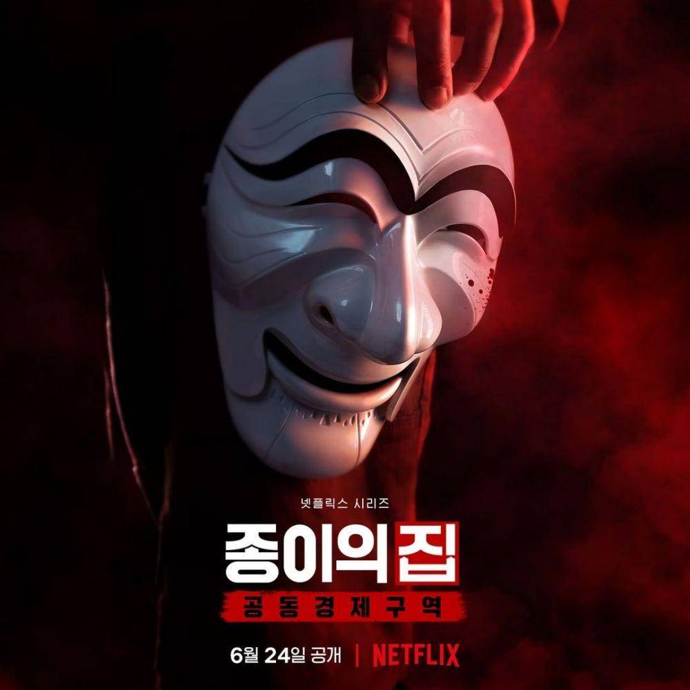 poster Money Heist Korea (instagram.com/netflixkr)