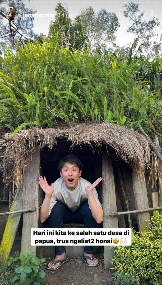 Waseda Boys di Papua (instagram.com/jeromepolin)