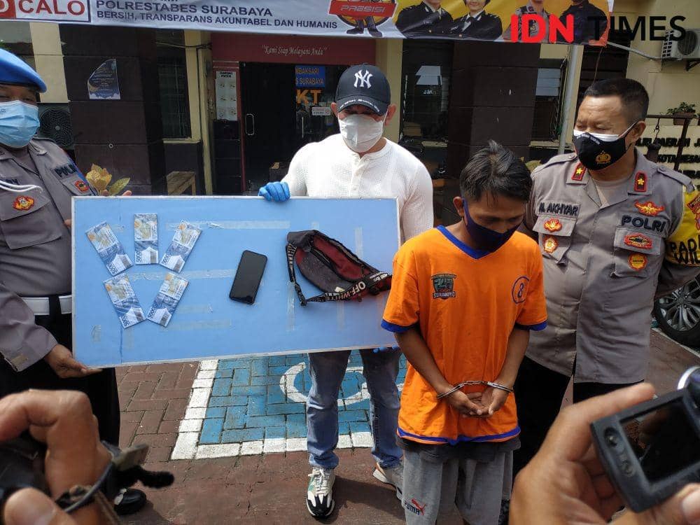 Jelang Lebaran, Pria di Surabaya Ini Edarkan Rp18 Juta Uang Palsu