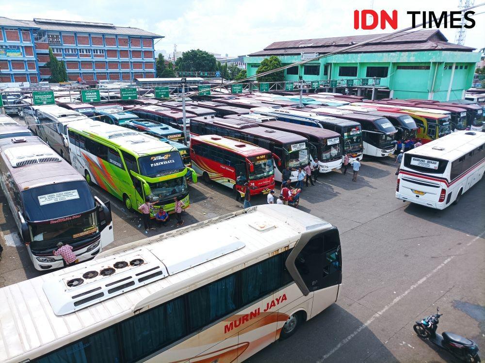 Cuti Lebaran Berakhir, Terminal Bekasi Masih Sepi Kedatangan Pemudik